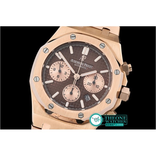 Audemars Piguet - Royal Oak Chronograph 26320ST RG/RG Brown JHF A7750