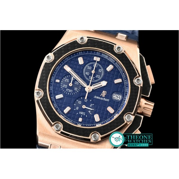 Audemars Piguet - RO Offshore Montoya RG/LE Blue VK Quartz Chronograph