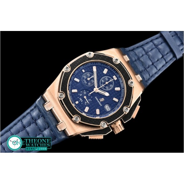 Audemars Piguet - RO Offshore Montoya RG/LE Blue VK Quartz Chronograph