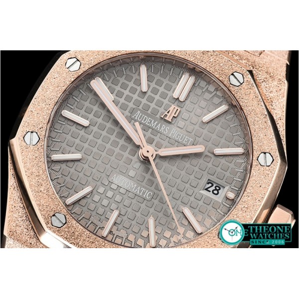 Audemars Piguet - AP Royal Oak 37mm Frosted RG/RG Grey JHF MY9015