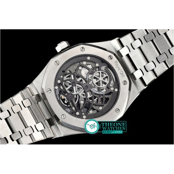 Audemars Piguet - Royal Oak Tourb Extra Thin Openw SS/SS Skele Asia HW