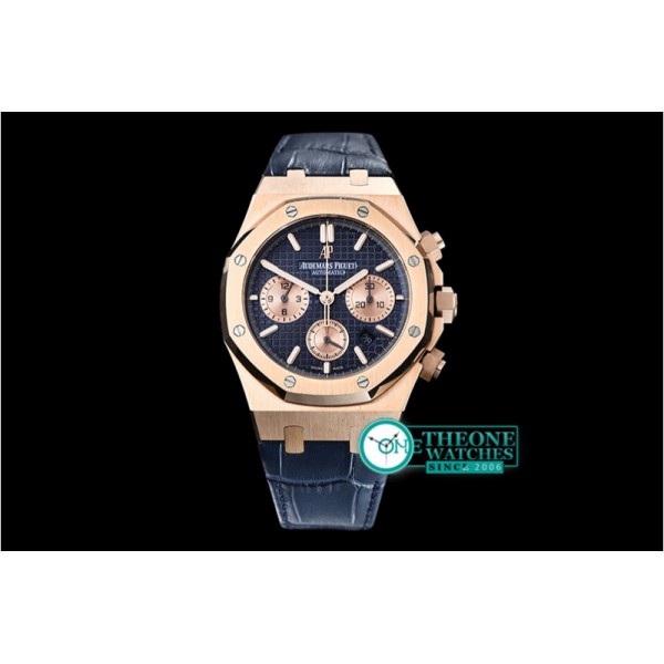 Audemars Piguet - Royal Oak Chronograph 26320ST RG/LE Blue/RG JHF A7750