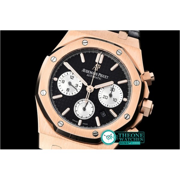 Audemars Piguet - Royal Oak Chronograph 26320ST RG/LE Blk/Wht JHF A7750