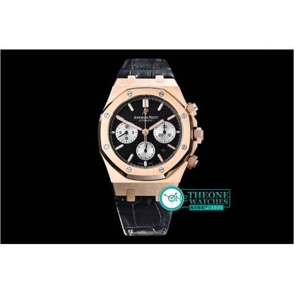 Audemars Piguet - Royal Oak Chronograph 26320ST RG/LE Blk/Wht JHF A7750