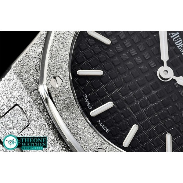 Audemars Piguet - AP Royal Oak 33mm Frosted SS/SS Black JHF Swiss Quartz