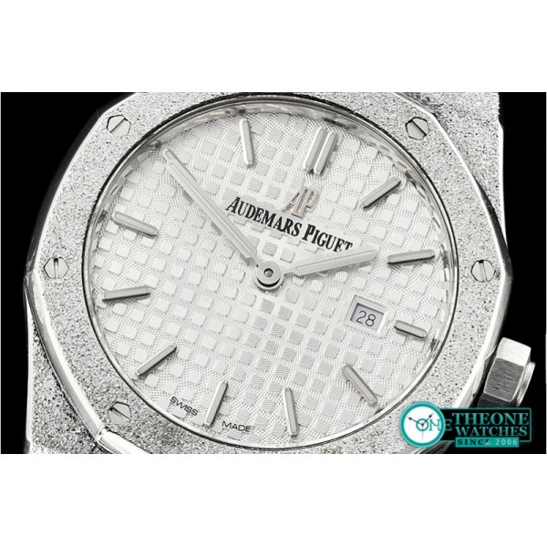 Audemars Piguet - AP Royal Oak 33mm Frosted SS/SS White JHF Swiss Quartz