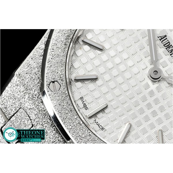 Audemars Piguet - AP Royal Oak 33mm Frosted SS/SS White JHF Swiss Quartz