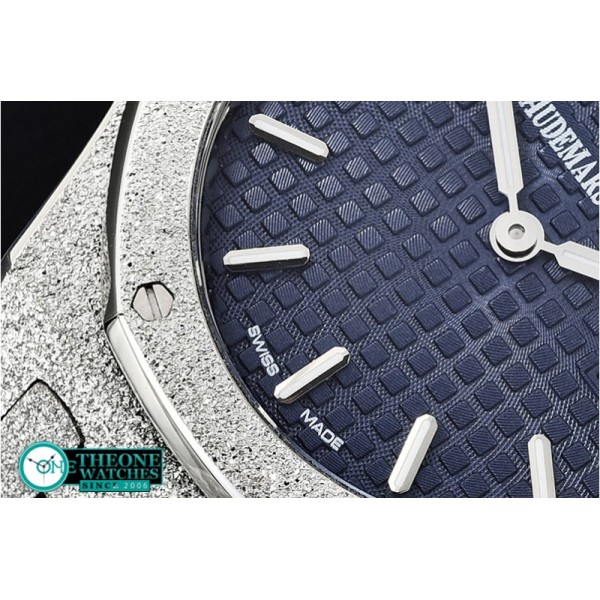 Audemars Piguet - AP Royal Oak 33mm Frosted SS/SS Blue JHF Swiss Quartz