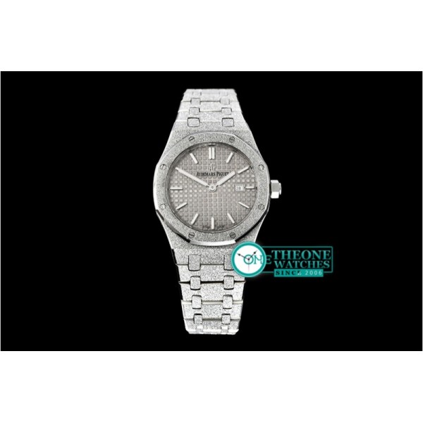 Audemars Piguet - AP Royal Oak 33mm Frosted SS/SS Grey JHF Swiss Quartz