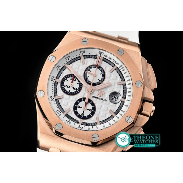 Audemars Piguet - AP ROO 2017 Summer Edition RG/RU White JF V2 A3126 Mod