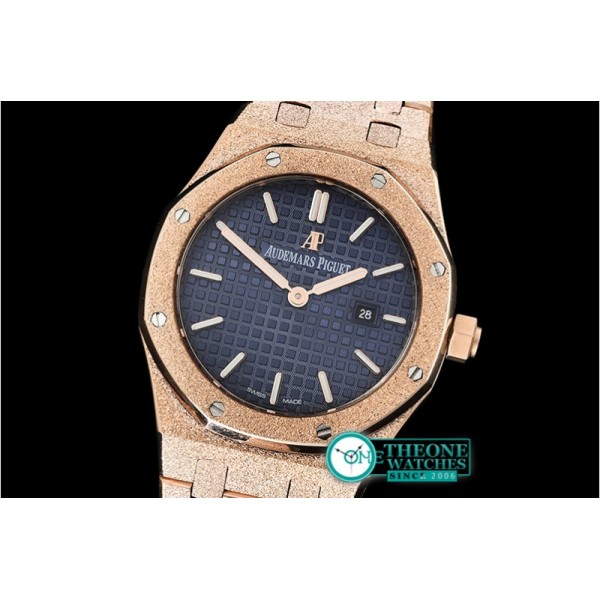 Audemars Piguet - AP Royal Oak 33mm Frosted RG/RG Blue JHF V2 Swiss Qtz