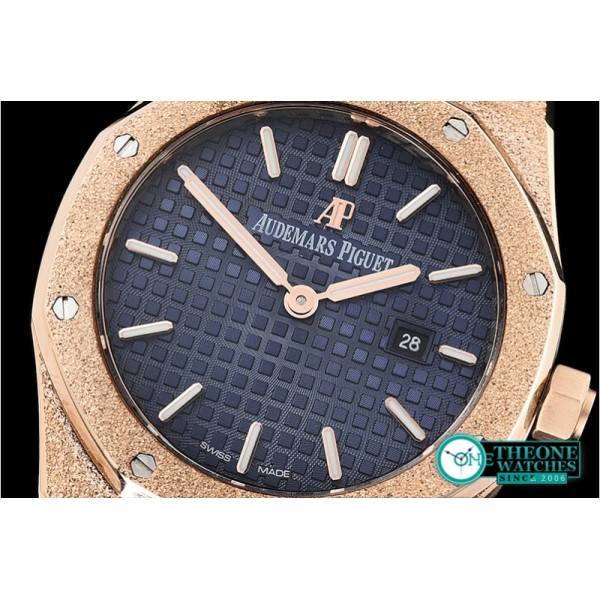 Audemars Piguet - AP Royal Oak 33mm Frosted RG/RG Blue JHF V2 Swiss Qtz