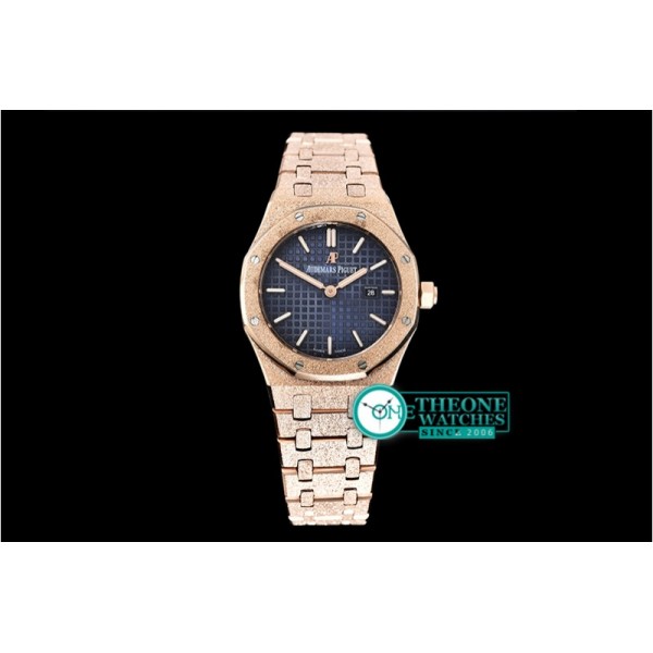 Audemars Piguet - AP Royal Oak 33mm Frosted RG/RG Blue JHF V2 Swiss Qtz