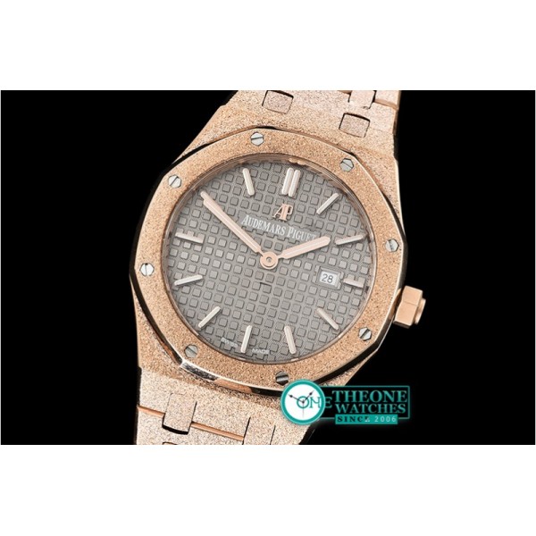 Audemars Piguet - AP Royal Oak 33mm Frosted RG/RG Grey JHF V2 Swiss Qtz