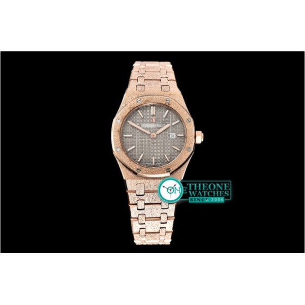 Audemars Piguet - AP Royal Oak 33mm Frosted RG/RG Grey JHF V2 Swiss Qtz