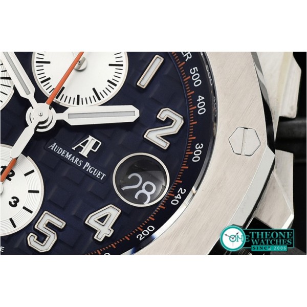 Audemars Piguet - AP ROO 2014 Navy Blue SS/LE Blue JF V2 A3126 Mod