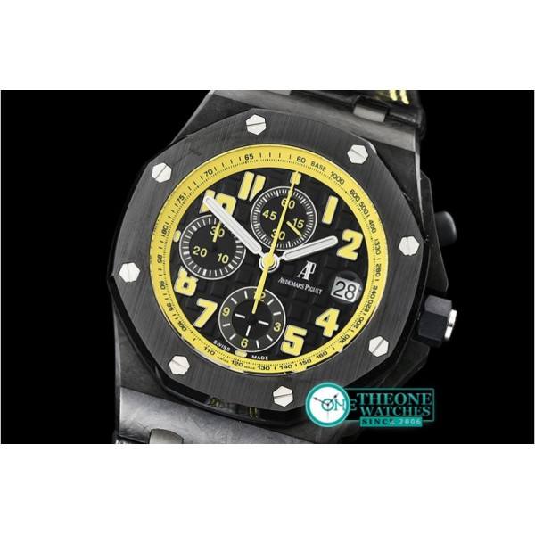 Audemars Piguet - AP ROO Bumblebee Forged FC/LE Black JF V2 A3126 Mod