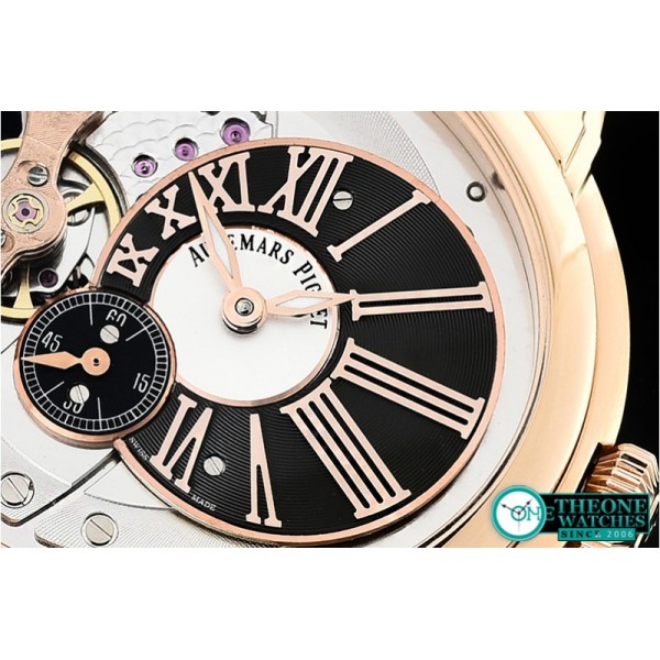 Audemars Piguet - Millenary Ref. 15350 RG/LE Blk/Wht V9F Asia 23J Mod