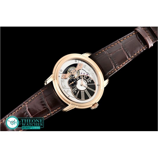 Audemars Piguet - Millenary Ref. 15350 RG/LE Blk/Wht V9F Asia 23J Mod