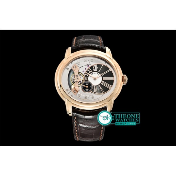 Audemars Piguet - Millenary Ref. 15350 RG/LE Blk/Wht V9F Asia 23J Mod