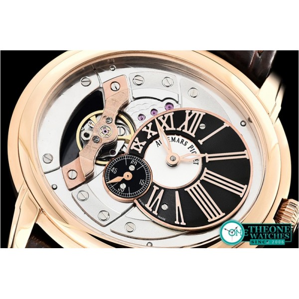 Audemars Piguet - Millenary Ref. 15350 RG/LE Blk/Wht V9F Asia 23J Mod