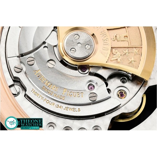 Audemars Piguet - Millenary Ref. 15350 RG/LE Blk/Wht V9F Asia 23J Mod