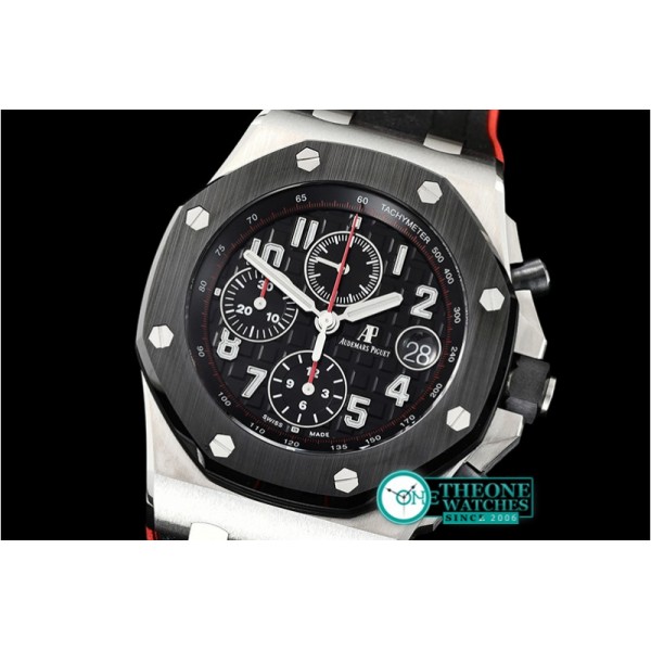 Audemars Piguet - AP ROO 2018 "Dark Knight" SS/RU Black JF V2 A3126 Mod