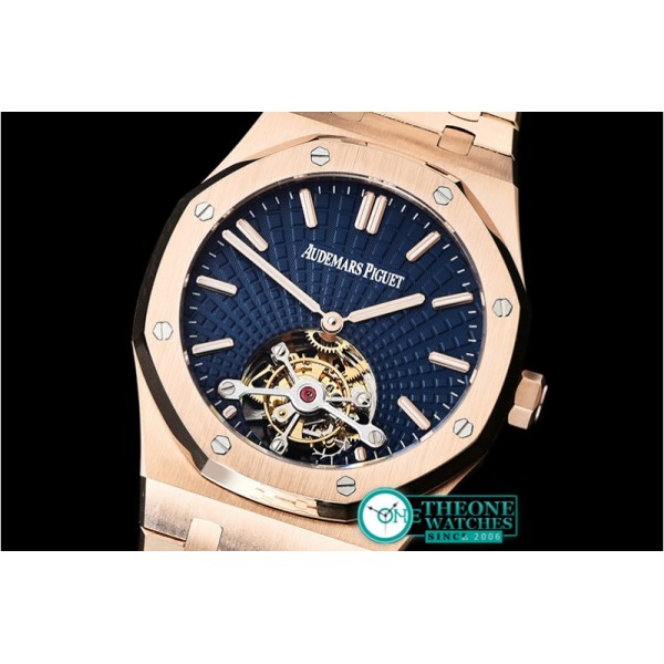 Audemars Piguet - Royal Oak Tourbillon RG/RG Blue Real Flying Tourbillon