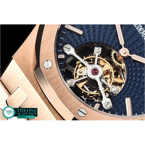 Audemars Piguet - Royal Oak Tourbillon RG/RG Blue Real Flying Tourbillon