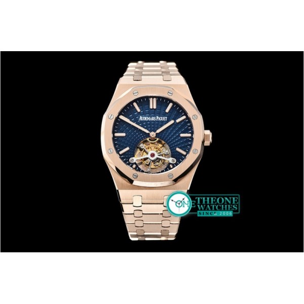 Audemars Piguet - Royal Oak Tourbillon RG/RG Blue Real Flying Tourbillon