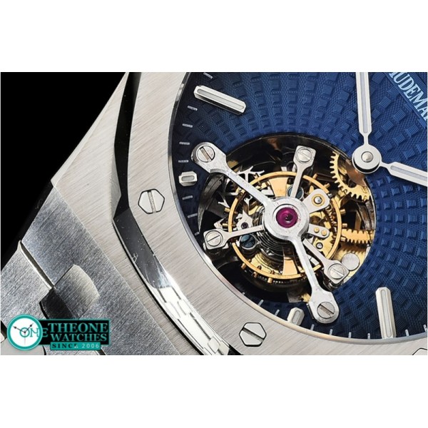 Audemars Piguet - Royal Oak Tourbillon SS/SS Grad.Blue Flying Tourbillon