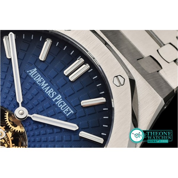 Audemars Piguet - Royal Oak Tourbillon SS/SS Grad.Blue Flying Tourbillon