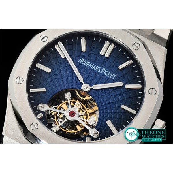 Audemars Piguet - Royal Oak Tourbillon SS/SS Grad.Blue Flying Tourbillon