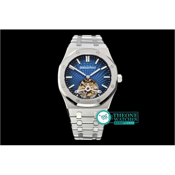 Audemars Piguet - Royal Oak Tourbillon SS/SS Grad.Blue Flying Tourbillon