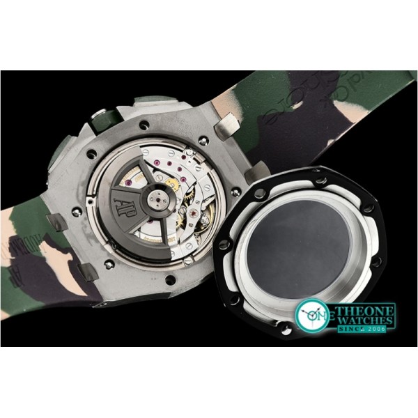 Audemars Piguet - AP ROO 2018 "Combat" Grn CER/SS/RU Cream JF V2 A3126 Mod