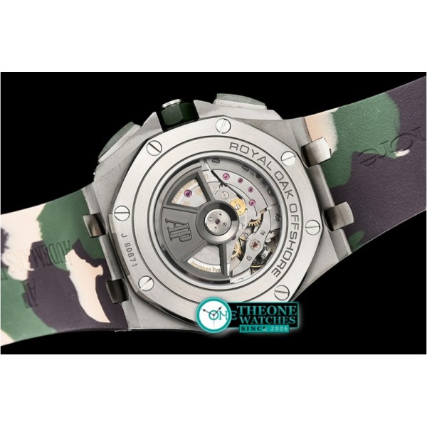 Audemars Piguet - AP ROO 2018 "Combat" Grn CER/SS/RU Cream JF V2 A3126 Mod