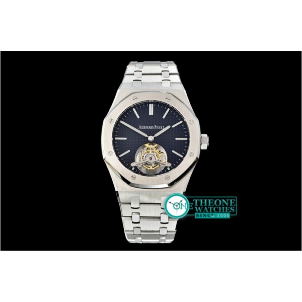 Audemars Piguet - Royal Oak Extra Thin Tourb SS/SS Blue JF Flying Tourb