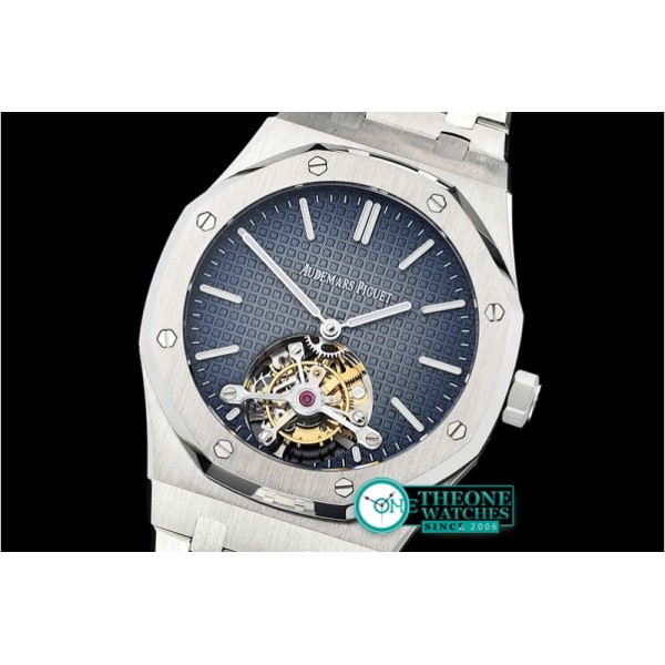 Audemars Piguet - Royal Oak Tourbillon SS/SS L Blue Flying Tourbillon