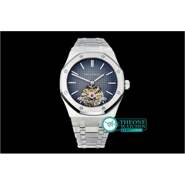 Audemars Piguet - Royal Oak Tourbillon SS/SS L Blue Flying Tourbillon