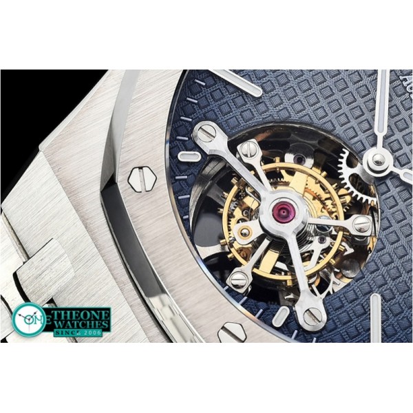 Audemars Piguet - Royal Oak Tourbillon SS/SS L Blue Flying Tourbillon