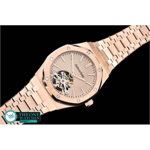 Audemars Piguet - Royal Oak Tourbillon RG/RG Rose Real Flying Tourbillon