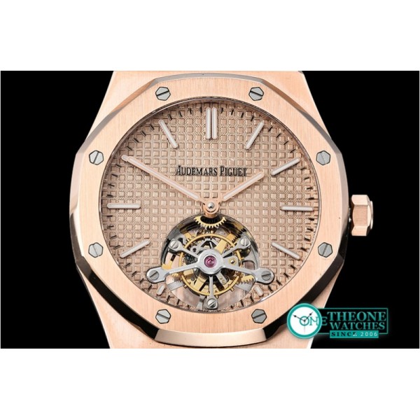 Audemars Piguet - Royal Oak Tourbillon RG/RG Rose Real Flying Tourbillon