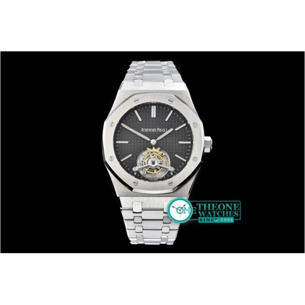 Audemars Piguet - Royal Oak Extra Thin Tourb SS/SS Grey JF Flying Tourb