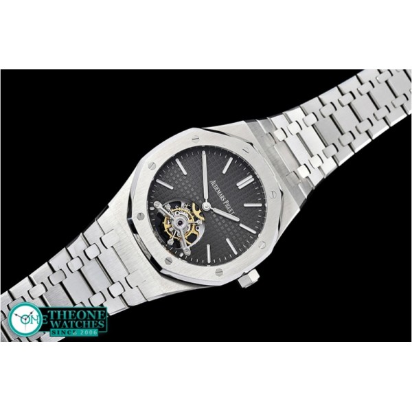 Audemars Piguet - Royal Oak Extra Thin Tourb SS/SS Grey JF Flying Tourb