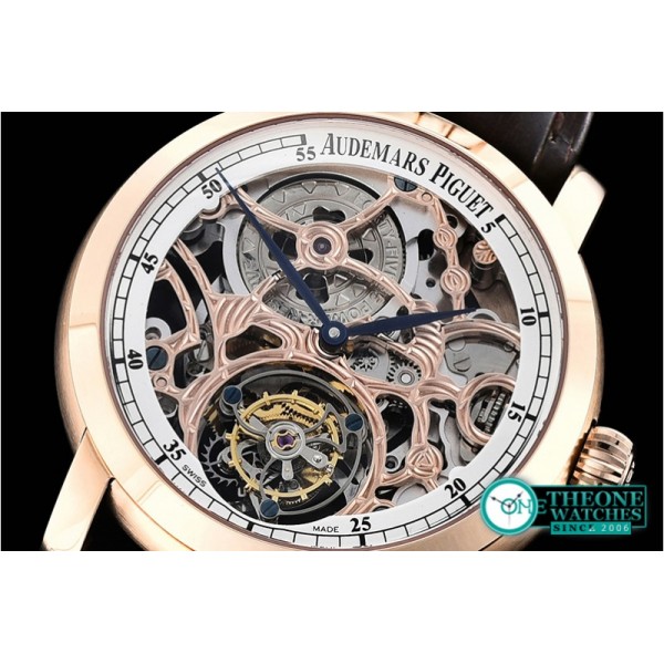 Audemars Piguet - AP Jules Tourbillon Rep Minutes RG/LE Wht Tourbillon