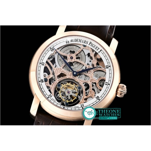 Audemars Piguet - AP Jules Tourbillon Rep Minutes RG/LE Wht Tourbillon