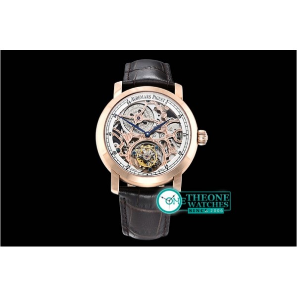 Audemars Piguet - AP Jules Tourbillon Rep Minutes RG/LE Wht Tourbillon