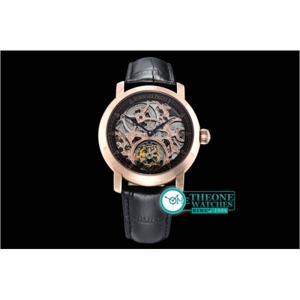 Audemars Piguet - AP Jules Tourbillon Rep Minutes RG/LE Blk Tourbillon