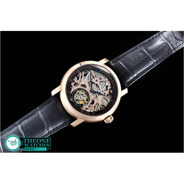 Audemars Piguet - AP Jules Tourbillon Rep Minutes RG/LE Blk Tourbillon