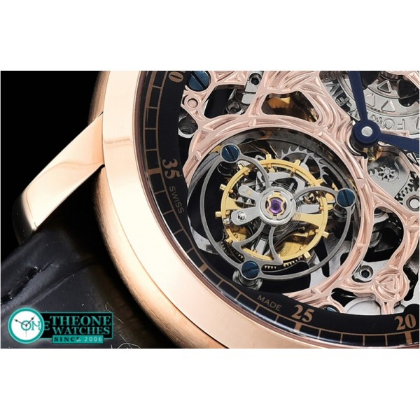 Audemars Piguet - AP Jules Tourbillon Rep Minutes RG/LE Blk Tourbillon